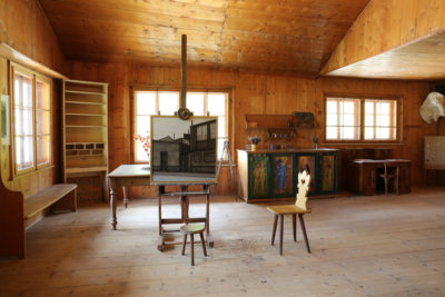 Giacometti’s Atelier in Stampa